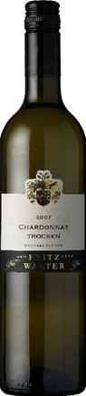 2007 Chardonnay Premium QbA Trocken - Weingut Fritz Walter