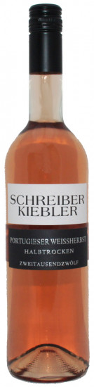 2013 Portugieser Weißherbst halbtrocken - Weingut Schreiber-Kiebler