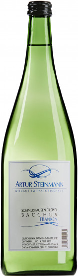 2025 Mainsüden Bacchus halbtrocken 1,0 L - Weingut Artur Steinmann