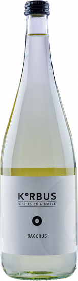 2025 Bacchus. 1 Liter. feinherb 1,0 L - Korbus Wine