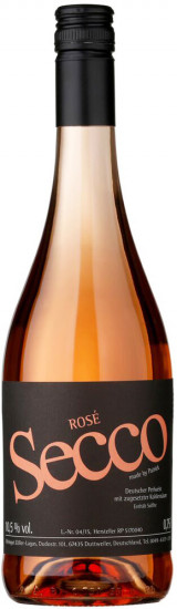 Secco rosé made by Patrick trocken - Weingut Zöller-Lagas