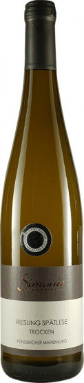 2024 Pündericher Marienburg Riesling trocken - Weingut Simonis