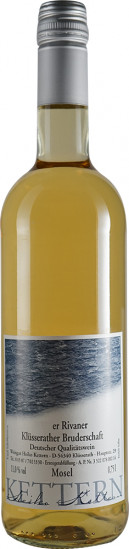 2013 Klüsserather Bruderschaft Rivaner lieblich - Weingut Heiko Kettern