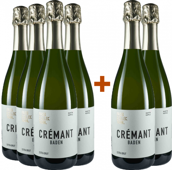 4+2 Paket Fasskollektion Crémant - Weingut Fasskollektion