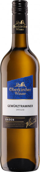 2022 Collection Oberkirch Gewürztraminer Spätlese lieblich - Oberkircher Winzer