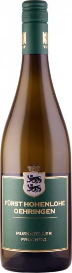2024 Muskateller fruchtig Gutswein Bio - Weingut Fürst Hohenlohe Oehringen