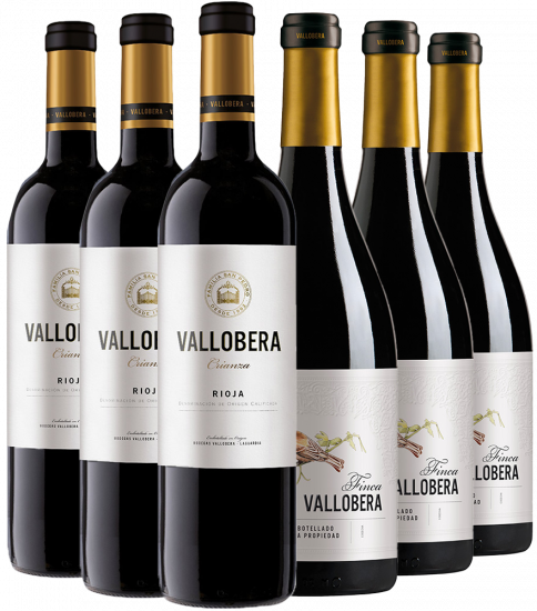 Vallobera Tempranillo Kennenlern-Paket Rioja DOCa - Bodegas Vallobera