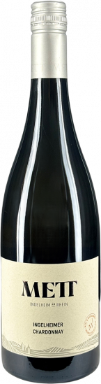 2024 Ingelheimer Chardonnay trocken Bio - Weingut Mett & Weidenbach