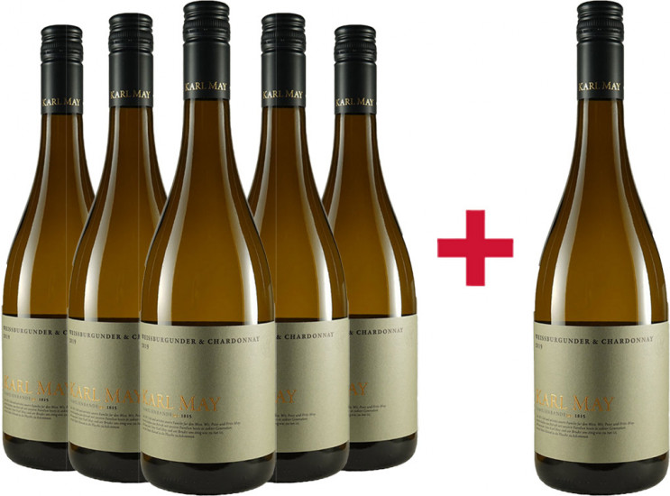 5+1 Weißburgunder & Chardonnay trocken BIO Paket - Weingut Karl May
