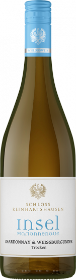 2024 Insel Mariannenaue Chardonnay & Weissburgunder trocken Bio - Weingut Schloss Reinhartshausen