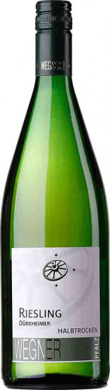 2022 Riesling feinherb 1,0 L - Weingut Karl Wegner