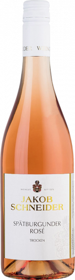 2024 Spätburgunder Rosé trocken - Weingut Jakob Schneider
