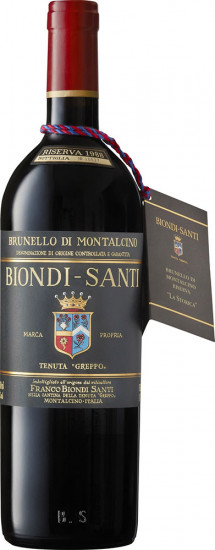 1988 Riserva Brunello di Montalcino DOCG trocken - 