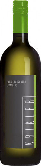 2020 Weißburgunder süß - Weingut Krikler