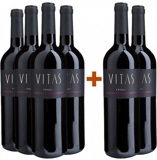 4+2 Paket Cabernet Sauvignon Friuli DOC - Villa Vitas