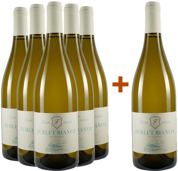 5+1 Paket Furlet Bianco Vigneti delle Dolomiti IGP trocken - Cantina Furletti