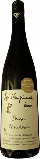 2018 Spätburgunder trocken Bio - ÖkoWein Theo Schütte