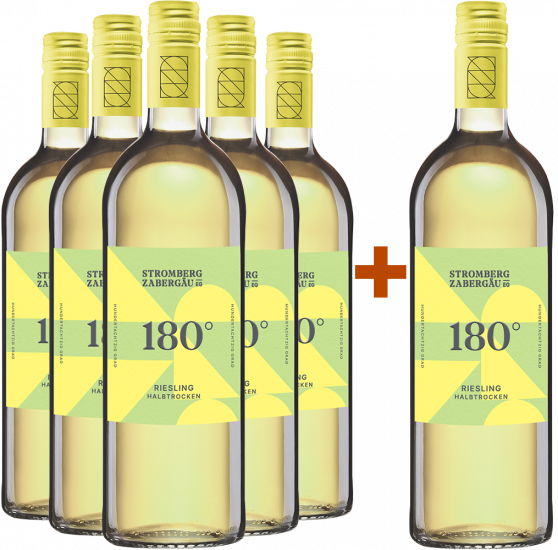 5+1 AKTION 1,0L Riesling Einweg - Weingärtner Stromberg-Zabergäu