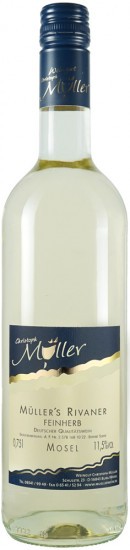 2020 Müller's Rivaner feinherb - Weingut Christoph Müller