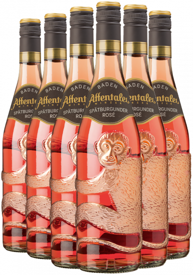 Affenflasche Spätburgunder Rosé feinherb - Affentaler Winzer