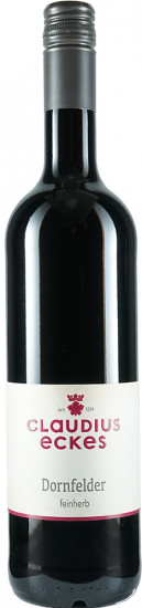 2019 Dornfelder feinherb - Weingut Claudius Eckes
