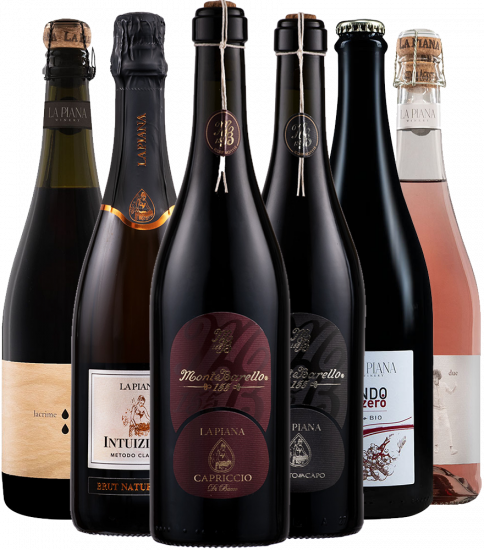 La Piana Winery Lambrusco DOC Kennenlern-Paket Bio - La Piana Winery