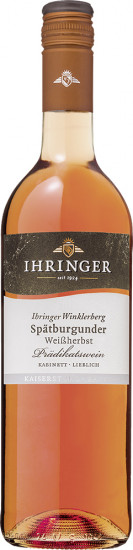 2024 Spätburgunder Weißherbst Kabinett Ihringer Winklerberg lieblich - Kaiserstühler Winzergenossenschaft Ihringen