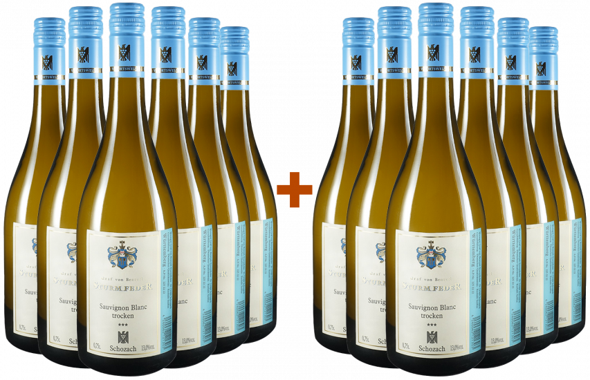 6+6 Paket Schozwach Sauvignon Blanc *** - Weingut Graf von Bentzel-Sturmfeder