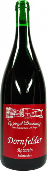 2018 Dornfelder halbtrocken 1,0 L - Weingut Bacchushof