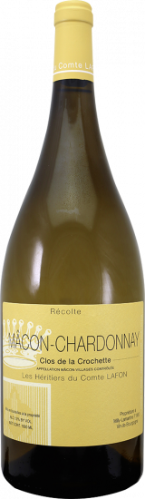 2023 Clos de la Crochette Chardonnay Mâcon AOP trocken 1,5 L - Les Héritiers du Comte Lafon