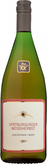 2024 Spätburgunder Weißherbst Dt. QW *QW* lieblich 1,0 L - Winzergenossenschaft Königschaffhausen-Kiechlinsbergen