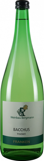 2025 Bacchus trocken 1,0 L - Weinbau Bergmann