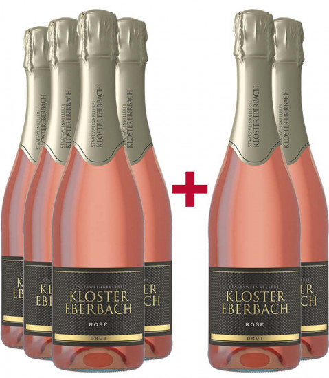 4+2 Paket Rosé Sekt brut - Kloster Eberbach