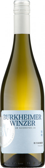 2024 LEBENSFREUDE Rivaner trocken - Burkheimer Winzer