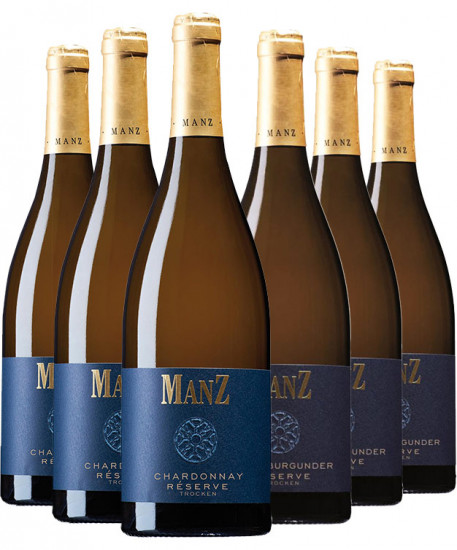 Chardonnay & Weißburgunder Réserve-Paket - Weingut Manz