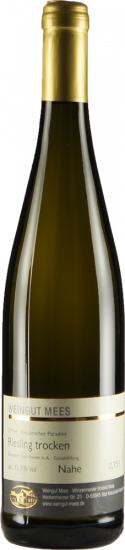 2011 Kreuznacher Paradies Riesling Qualitätswein QbA trocken - Weingut Mees