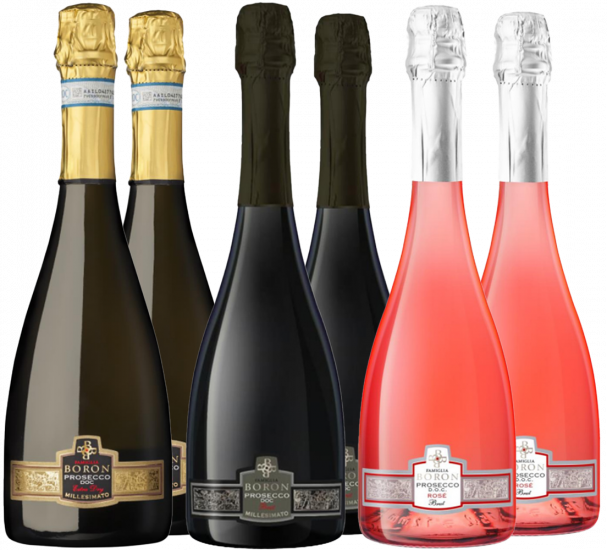 Boron Prosecco DOC Kennenlern-Paket - Boron