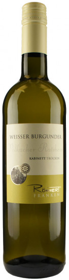 2013 Volkacher Ratsherr Weisser Burgunder Kabinett trocken - Weingut Römmert