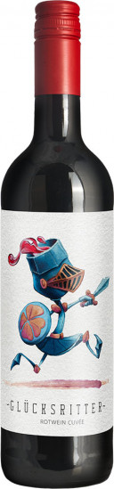2023 Glücksritter Rotweincuvee halbtrocken - Weingut Gaufer
