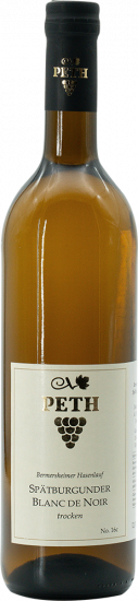 2023 Spätburgunder blanc de noir Spätlese trocken - Weingut Peth