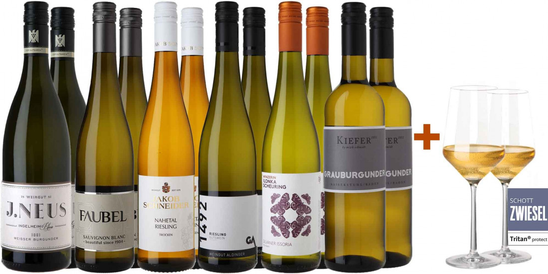 Großes Deutschland-Premium-Paket + 2 Zwiesel Pure Gläser 