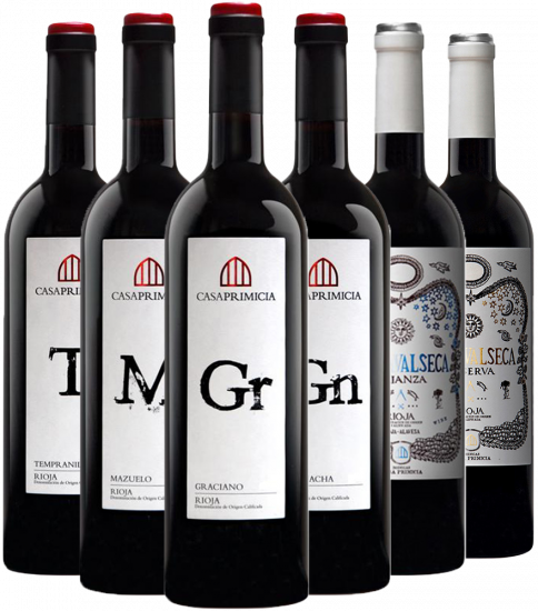 Casa Primicia Rotwein Probier-Paket Rioja DOCa - Casa Primicia