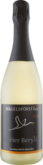Sparkling alkoholfrei, Freier Beryll halbtrocken - Weingut Nägelsförst