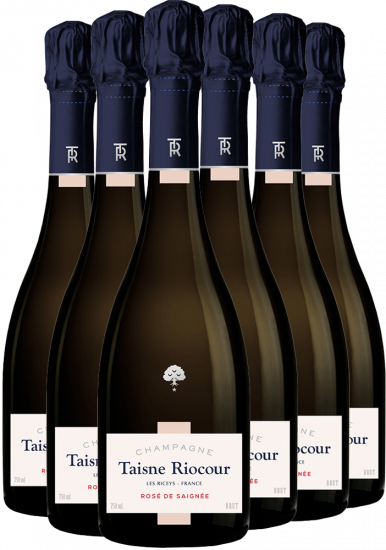 Valentinstag-Paket Rosé de saignée Champagne AOP - Maison Taisne Riocour