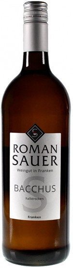 2024 Bacchus halbtrocken 1,0 L - Weingut Roman Sauer