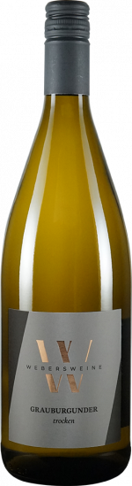 2025 Grauer Burgunder trocken 1,0 L - Weingut Johannes Weber