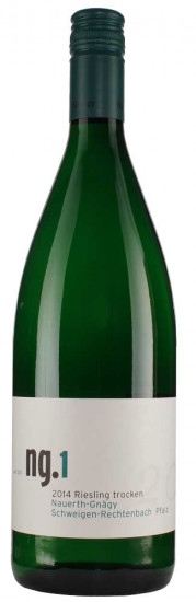 2025 ng.1 Riesling trocken Bio 1,0 L - Weingut Nauerth-Gnägy