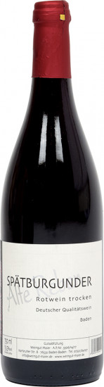 2022 Spätburgunder Alte Reben trocken - Weingut Maier