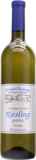 2019 Riesling Spätlese trocken - Weingut Bacchushof