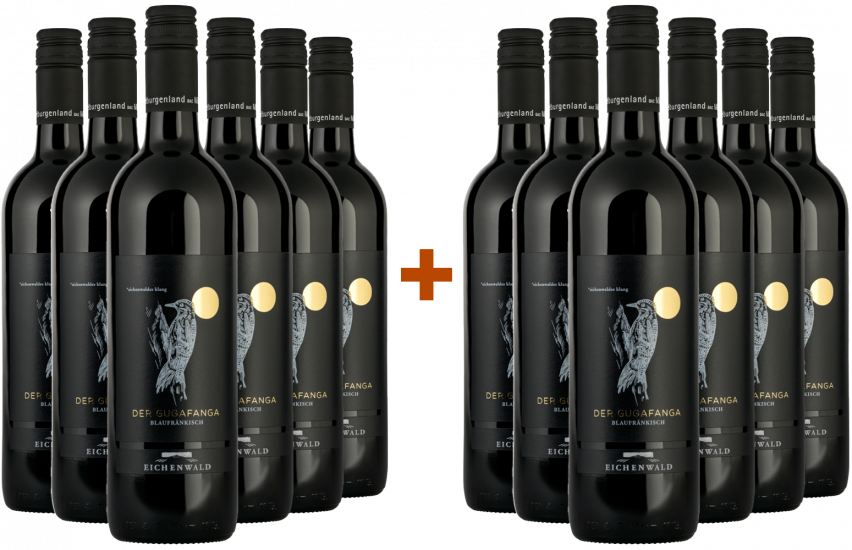 6+6 Paket 2021 Blaufränkisch Ried Gfanger - DER GUGAFANGA - Mittelburgenland DAC trocken - Eichenwald Weine